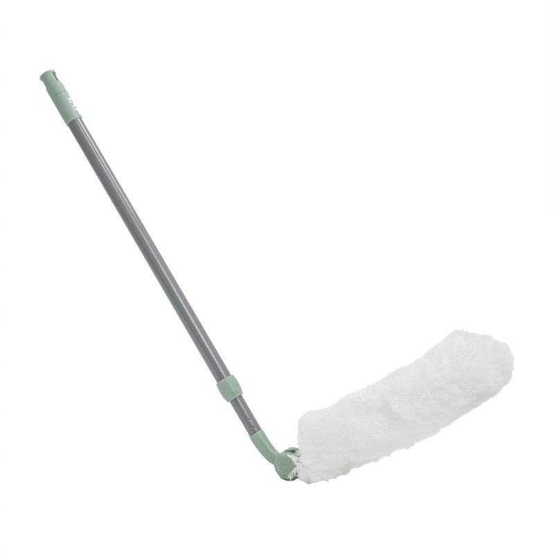 JVL Extendable Microfibre Cleaning Duster, Grey