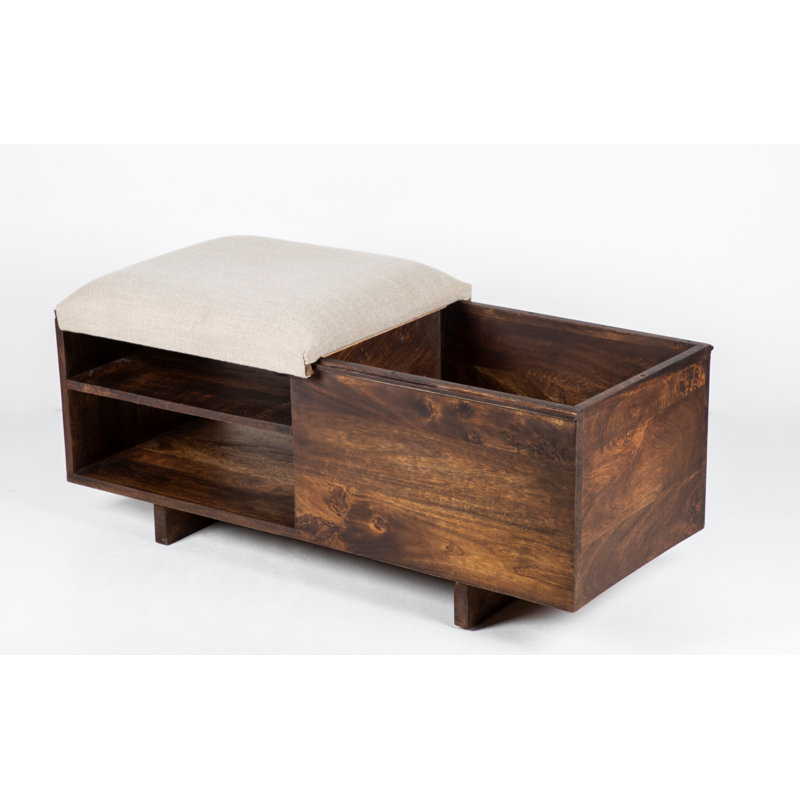 Merrina Solid Wood Storage Bench