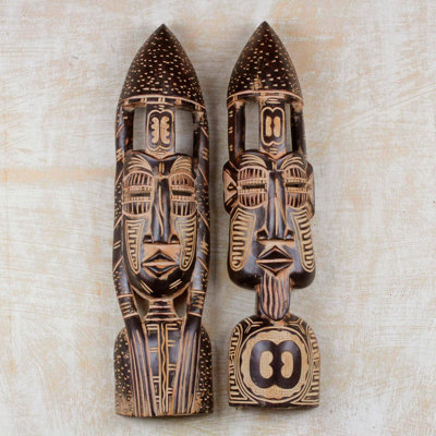 Handmade Traditional Wall Decor on Wood