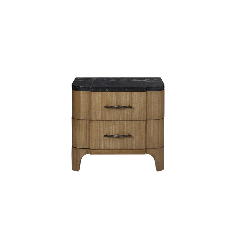 Table de chevet 2 tiroirs (table de chevet seulement)
