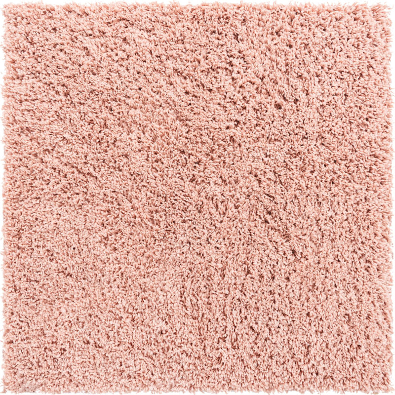 Rugs.com Solid Everyday Shag Rug, Square 5'