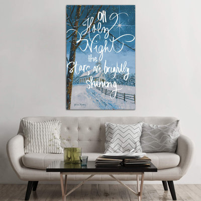 Oh Holy Night by James Redding - Wrapped Canvas Print