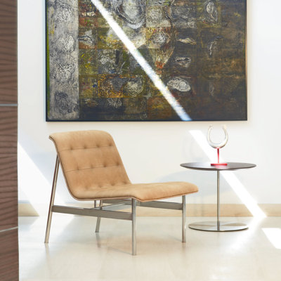 Leather Tufted Chair