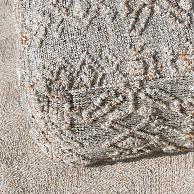Tundra Handwoven Indoor/Outdoor Pouf