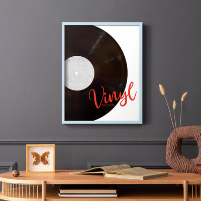 Vinyl Framed Print - Solid Wood