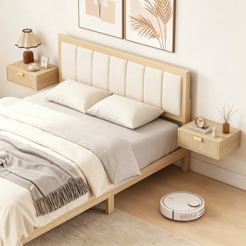 40 cm W Bedside Table