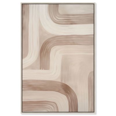 Toile Tawny Woodscape II, art bohème minimaliste par Art Remedy