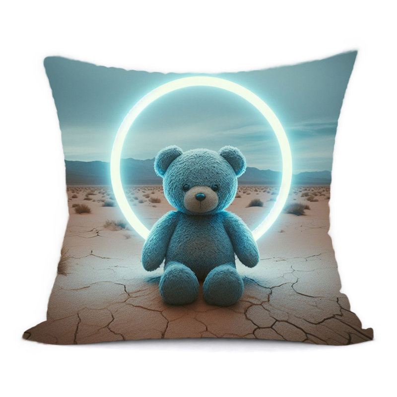 Abstract Reversible Throw Pillow
