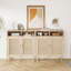 Buffet avec porte à double vigne