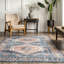 Tapis lavable en machine à motif tribal Mae SpinClean-1262170061