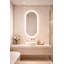 Infinity Oval Lighted Mirror