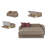 Utica Upholstered 74'' Sleeper Sofa-50265743