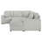 Thurston Grey Sleeper Sectional Sofa