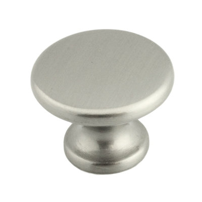 (5 Pack) 1-3/16 inch Flat Top Knob