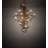 20 - Light Dimmable Geometric Chandelier