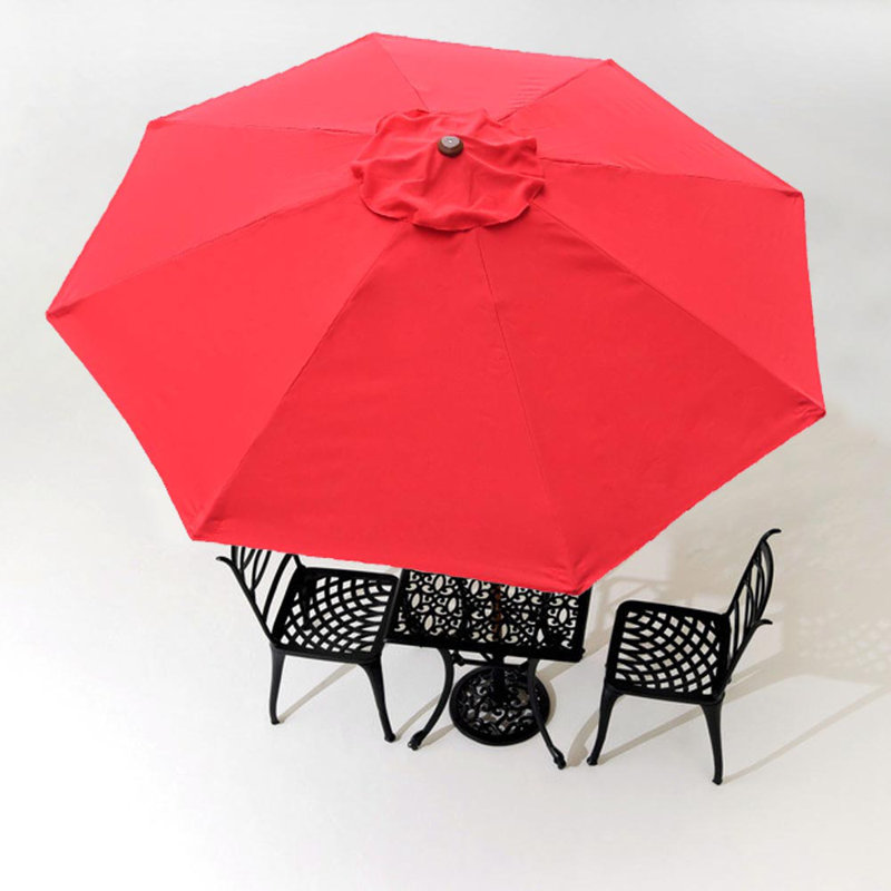 Parasol de remplacement pour patio 10 pi, Rouge