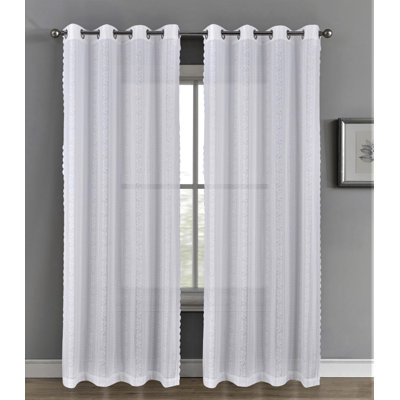 Rideau en polyester Shardell