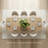 9-Piece Extendable Oak Dining Set