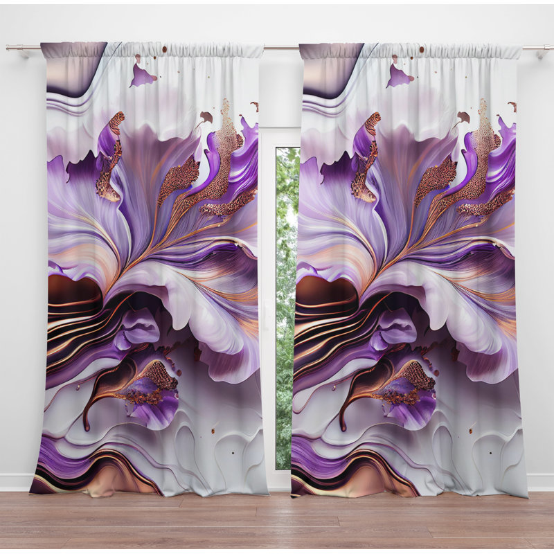Kaivalya Room Darkening Curtain Pair, 40" W x 52" L