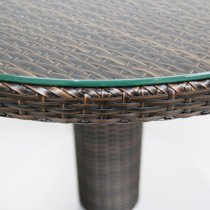 Asbury 31.5" Rnd Table, Safari Brown