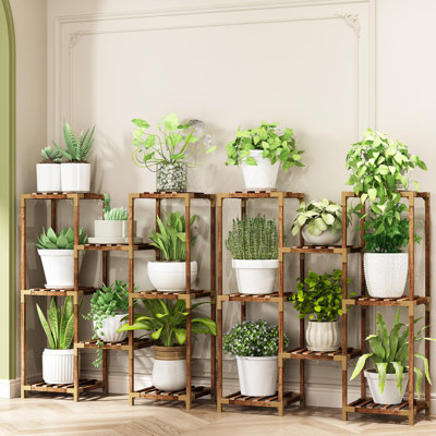 Support d'angle pour plantes d'intérieur