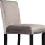 Agrégat de salle à manger brun à 5 comptoirs. Siège de table en faux marbre et fauteuil en velours. , Charmant, facile à assembler