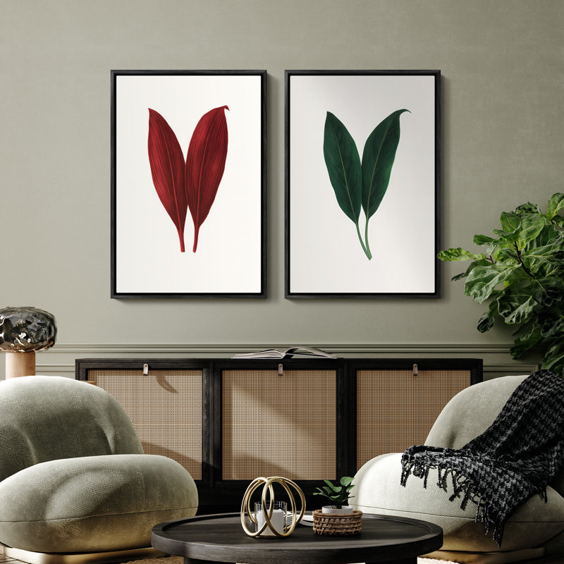 Art mural encadré, rétro, antique, classique pour chambre à coucher - 16 po x 24 po x 2 panneaux, H 24 po x l 16 po, Noir