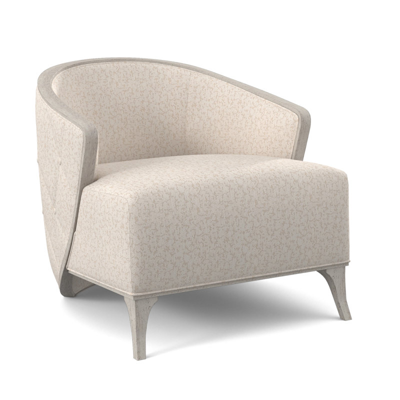 Penegrine Lounge Chair, Edworth Ocean, Bisque