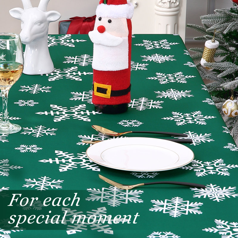 Nappe Holiday Christmas, 60"*102", Vert