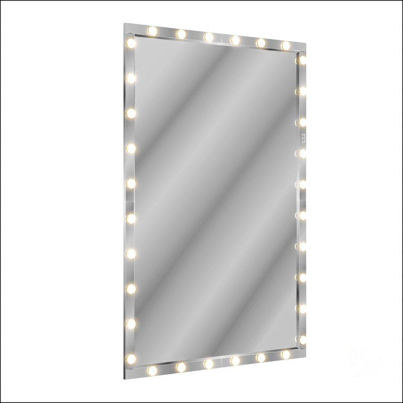 LED Full Body Mirror With Lights Extra Large Full Length Vanity Mirror With 3 Color Mode Lights