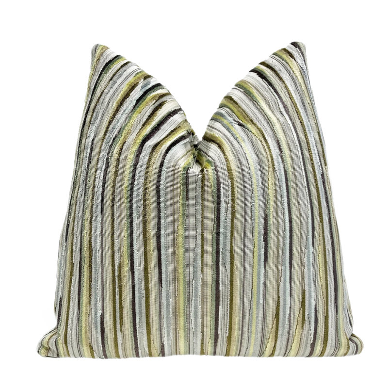 Housse de coussin en velours Alternative, H 20 po x l 20 po, Vert