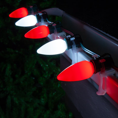 Shatterproof Smooth C9 OptiCore LED Christmas String Lights