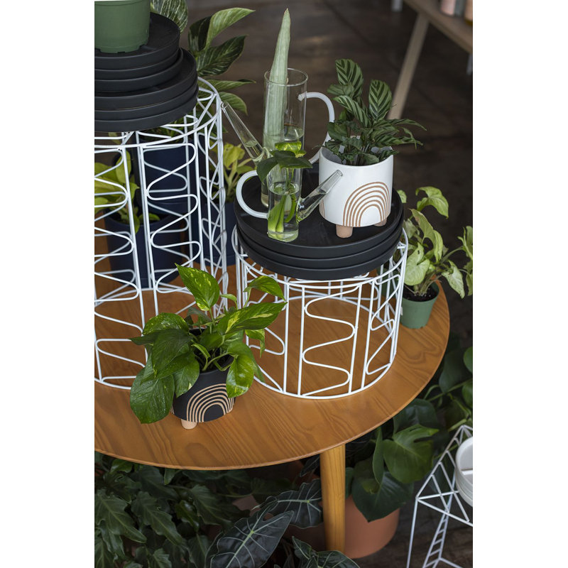 Support pour plante à piédestal Groene, H 22 po x L 14 po x P 14 po