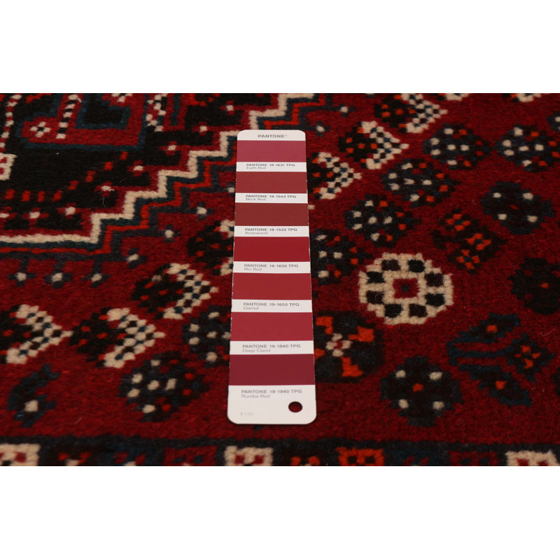 Tapis rouge Melis Vintage 3 pi 6 po x 5 pi 1 po