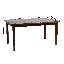 6 person Wood Dining Table Set for your Dining Room or Kitchen