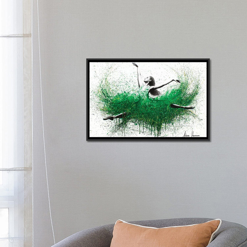 «Pride and Perseverance», impression sur toile, H 18 po x l 26 po x P 1,5 po, Toile avec cadre noir, Pas de tapis