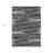 3' X 5' Black And Ivory Striped Washable Indoor Outdoor Area Rug