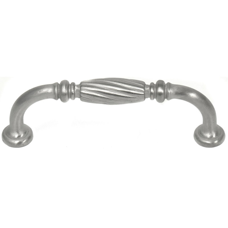 Poignée barre 5 po French Twist, 8", Nickel satiné