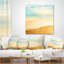 Coussin imprimé Summer Beach View avec sable doré fin - Sea & Shore-29460452-29488339