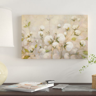 « coton field », impression sur toile