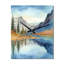 Horloge murale Calming Mountain Riverside I - Landscape Mountains-2025326326