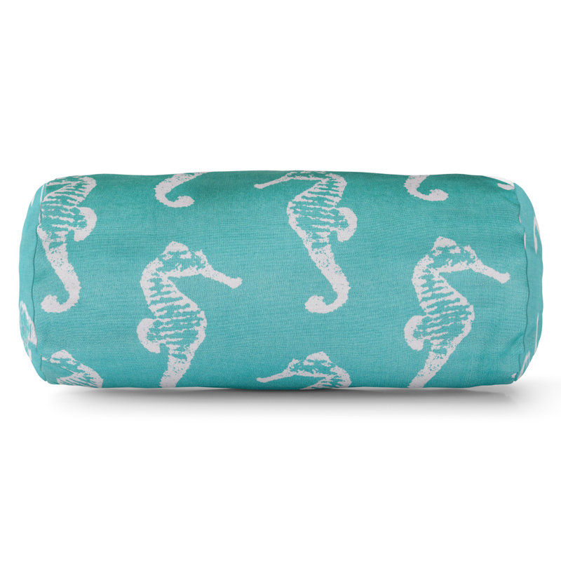 Coussin Sea Horse, Bleu sarcelle