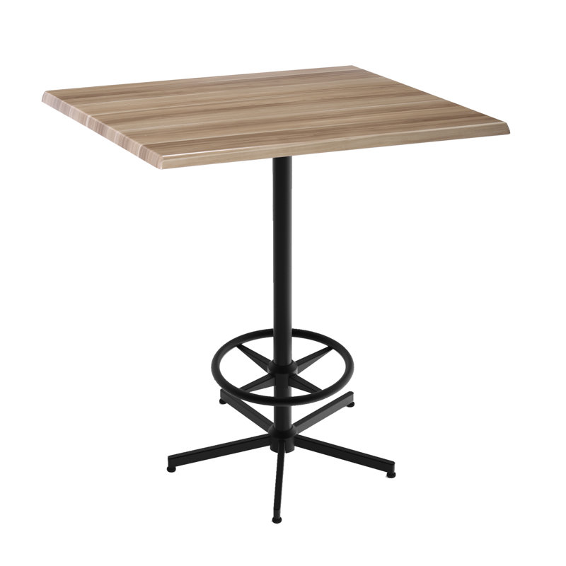 42" Tall, Indoor/Outdoor Table, Natural, 42"H X 36" L X 36" W