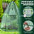 63" W x 63" D Greenhouse