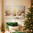Golden Yule Serenade-Premium Gallery Wrapped Canvas-537800612