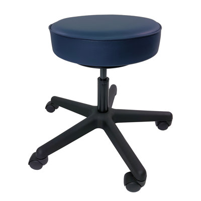 Tabouret rond en vinyle Kyzin