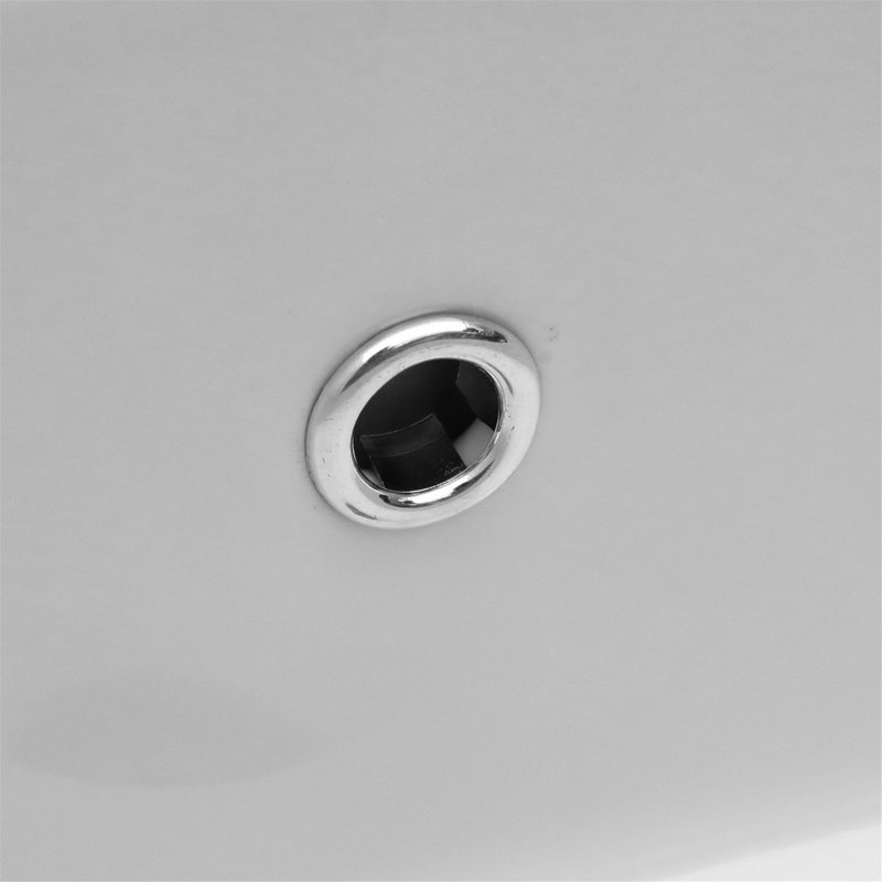 Ceramic Sink, Undermount Bathroom Sink With Overflow