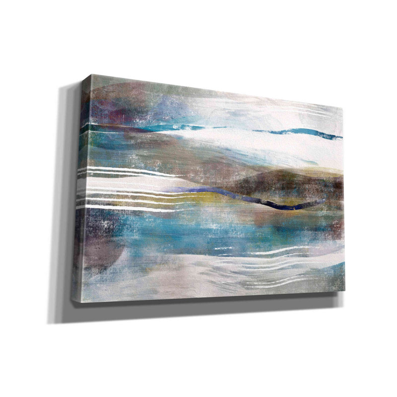 «Sea and Sand» par Delores Naskrent, impression sur toile giclée sur toile, H 18 po x l 26 po x P 0,75 po