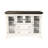 Ajala Flip-Top 95-inch Solid Rubberwood Server