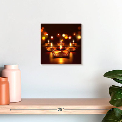Bougies brûlantes Lelend Diwali
